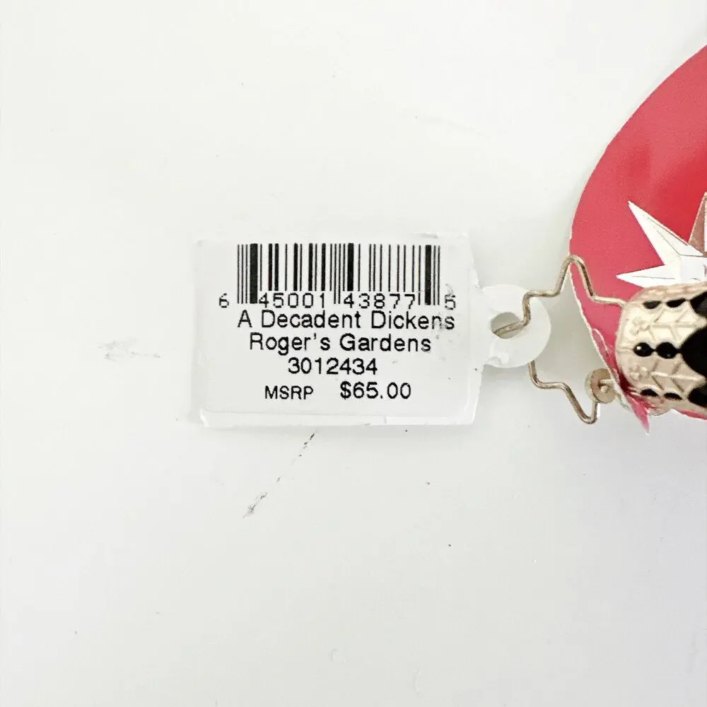 CHRISTOPHER RADKO TINSEL TIDINGS NICK ORNAMENT